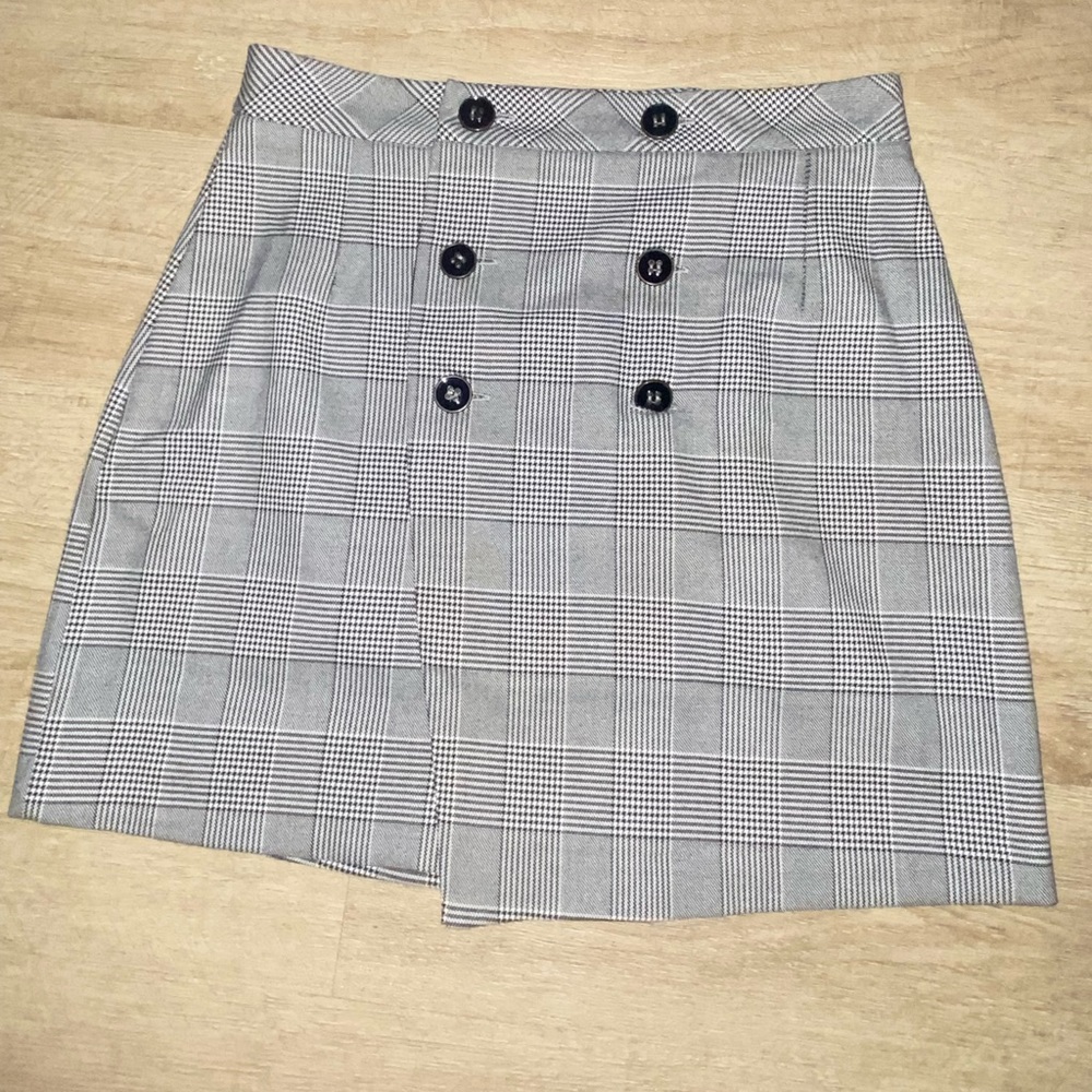 Zara plaid skirt